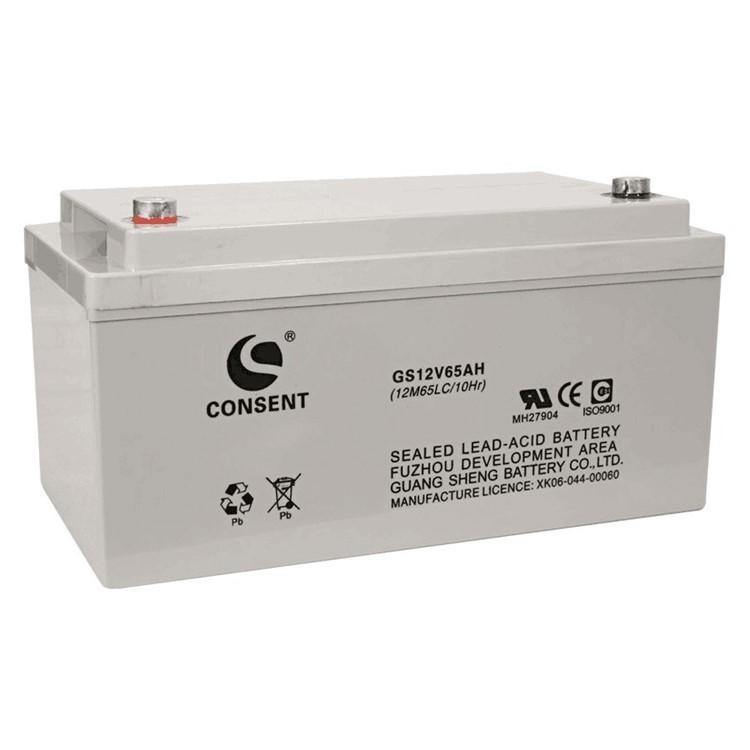 CONSENT蓄电池GS12V150AH 光盛12V150AH铅酸蓄电池 免维护 容量充足 功率大