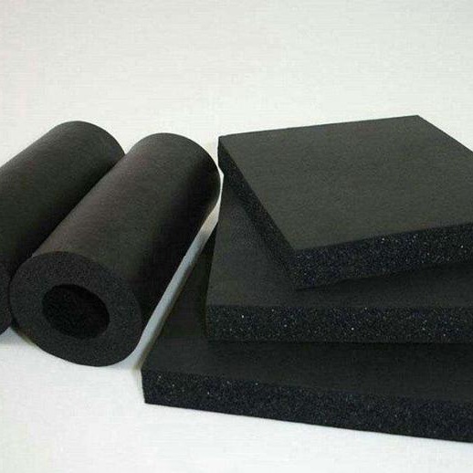 普通橡塑保温板生产厂 明和达公司 橡塑绝热保温板特价   空调风管橡塑保温施工厂家