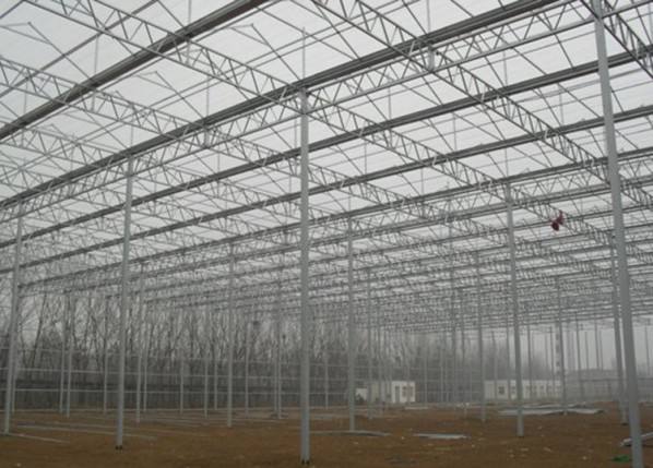 潍坊建达玻璃花卉温室厂家 智能玻璃温室 连栋玻璃温室大棚 大棚骨架椭圆管