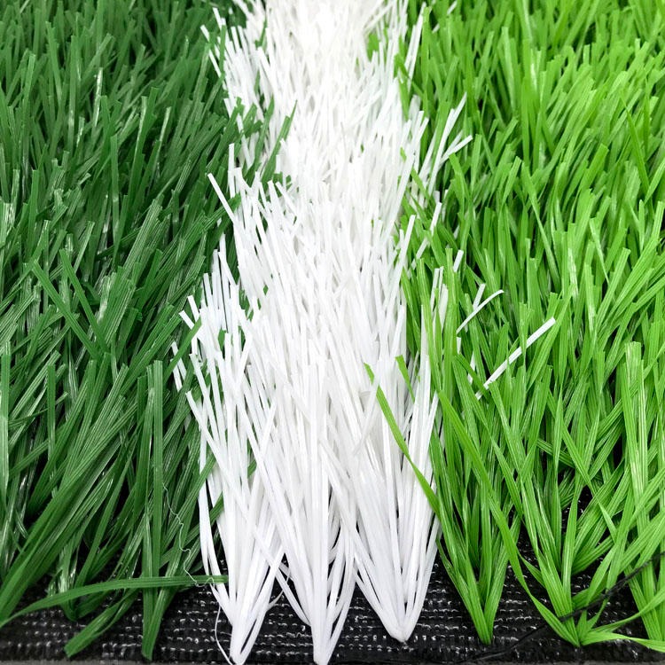青岛博翔远 足球场人造草坪厂家 足球场草坪 足球场专用草坪 深浅搭配 送接缝布