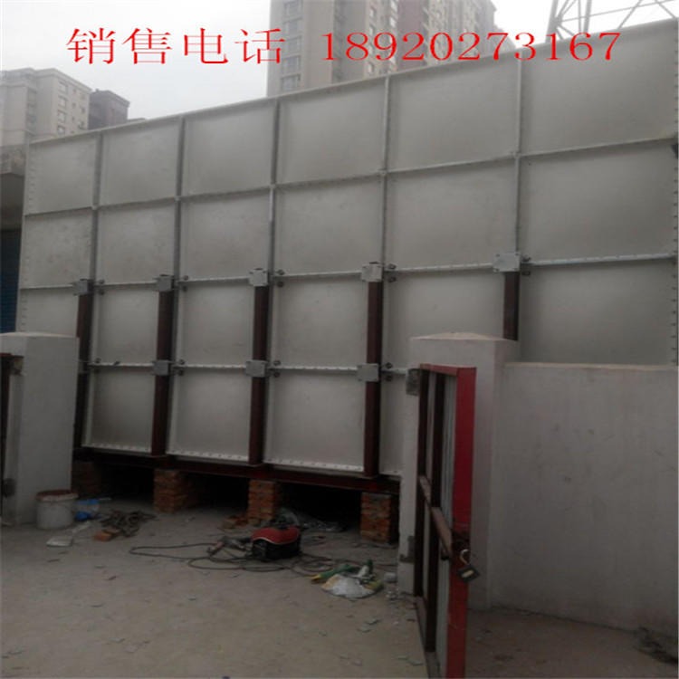 厂家直供天津玻璃钢水箱 消防水箱