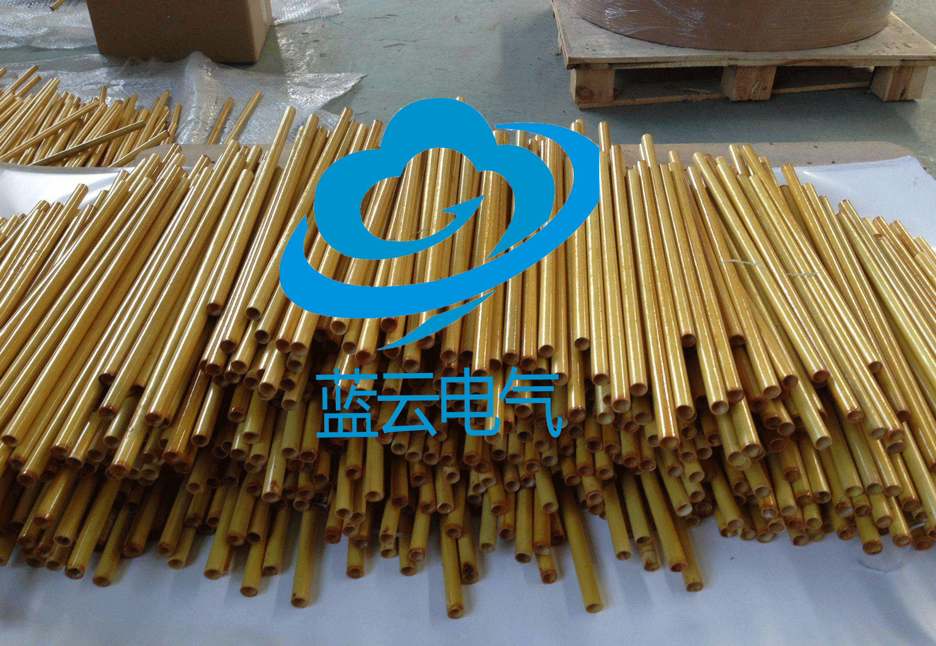 扬州蓝云电力厂家供应玻璃纤维管环氧树脂管 3640环氧管、绝缘套管示例图5