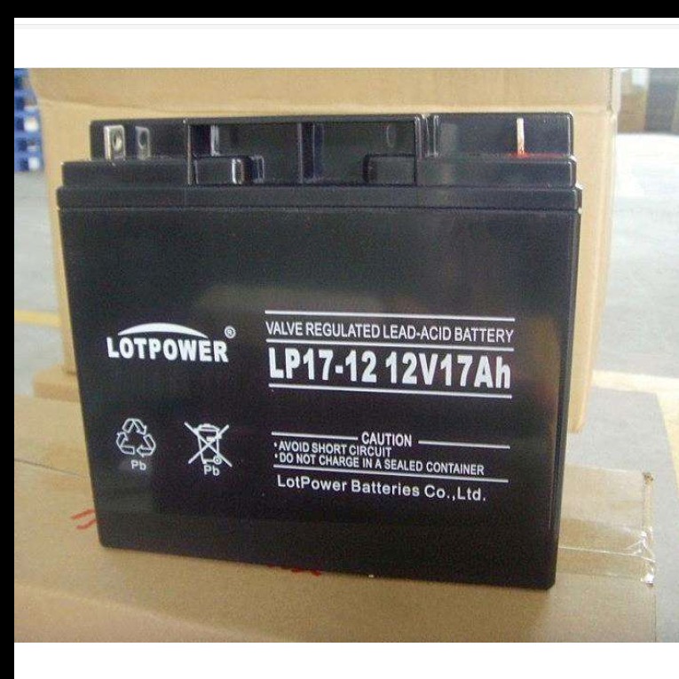 乐珀尔蓄电池LP17-12 12V17AH阀控密封式铅酸蓄电池 直流屏UPS应急电源用 现货供应