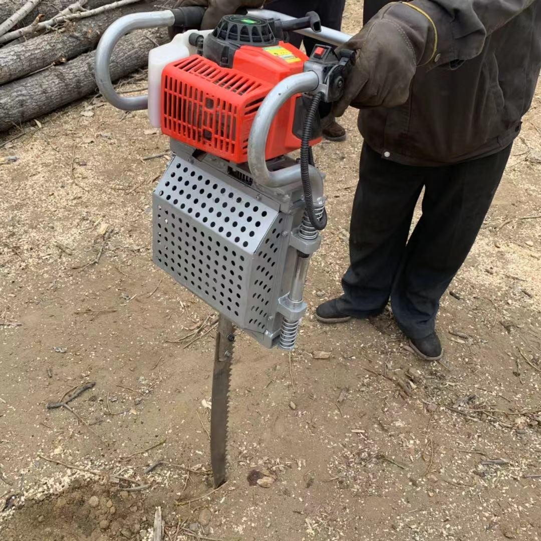 手提式带土球起苗机 链条挖树机价格 汽油手提起树机