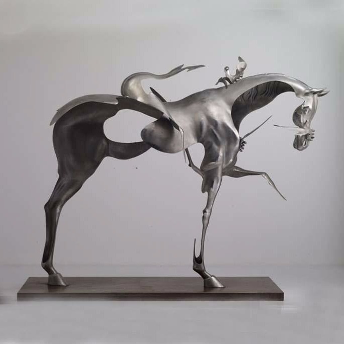 不锈钢动物雕塑 动物景观雕塑摆件 不锈钢小鹿组合雕塑 怪工匠