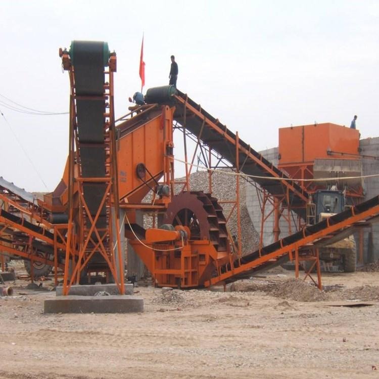 萤石破碎生产线 硫矿石碎石生产线  冠凌 时产100-300吨石料制砂生产设备