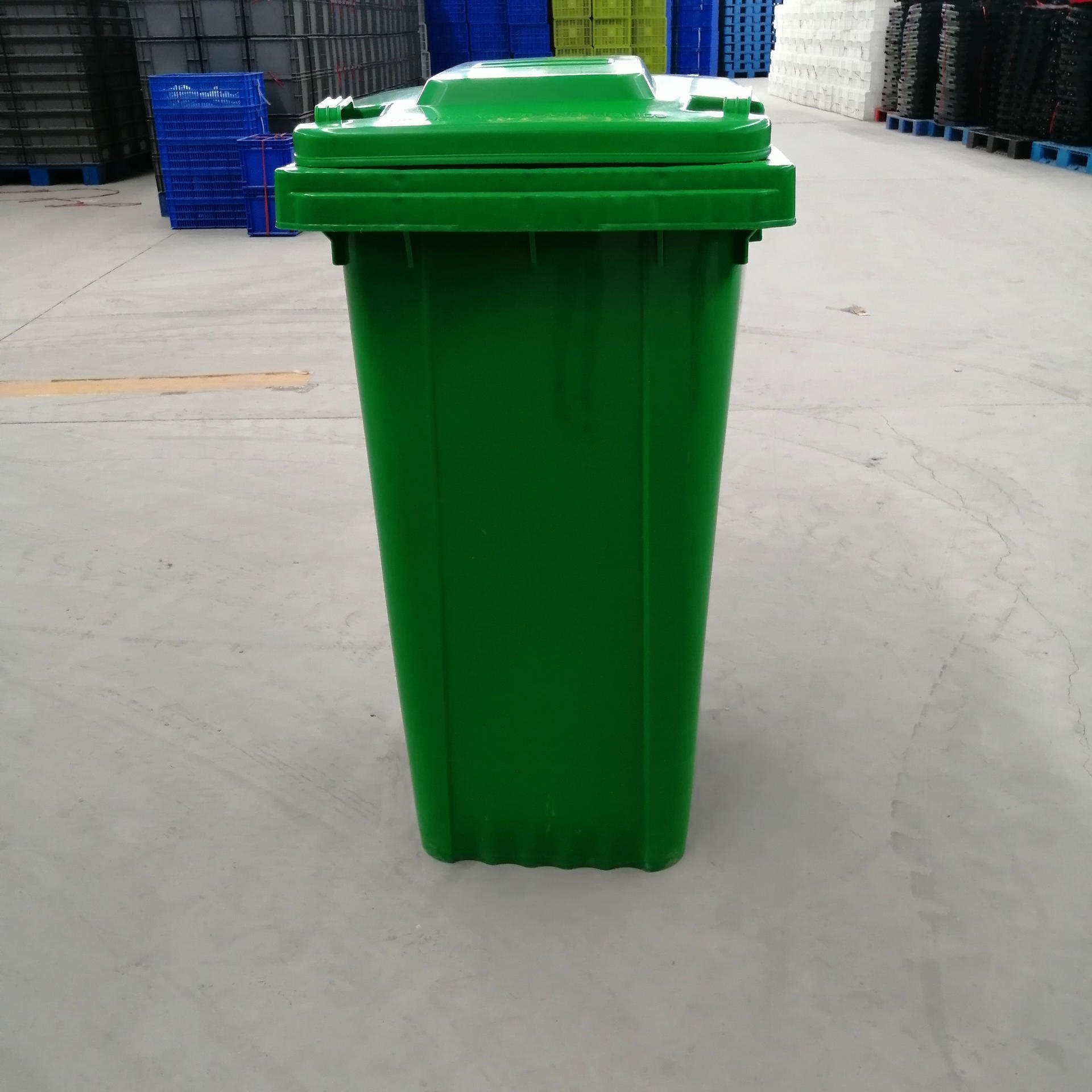 湖北汉川240升塑料垃圾桶分类垃圾桶塑料垃圾桶厂家直销