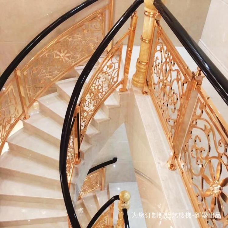 佳木斯别墅欧式铜艺楼梯扶手 订做需要找品质保障的厂家