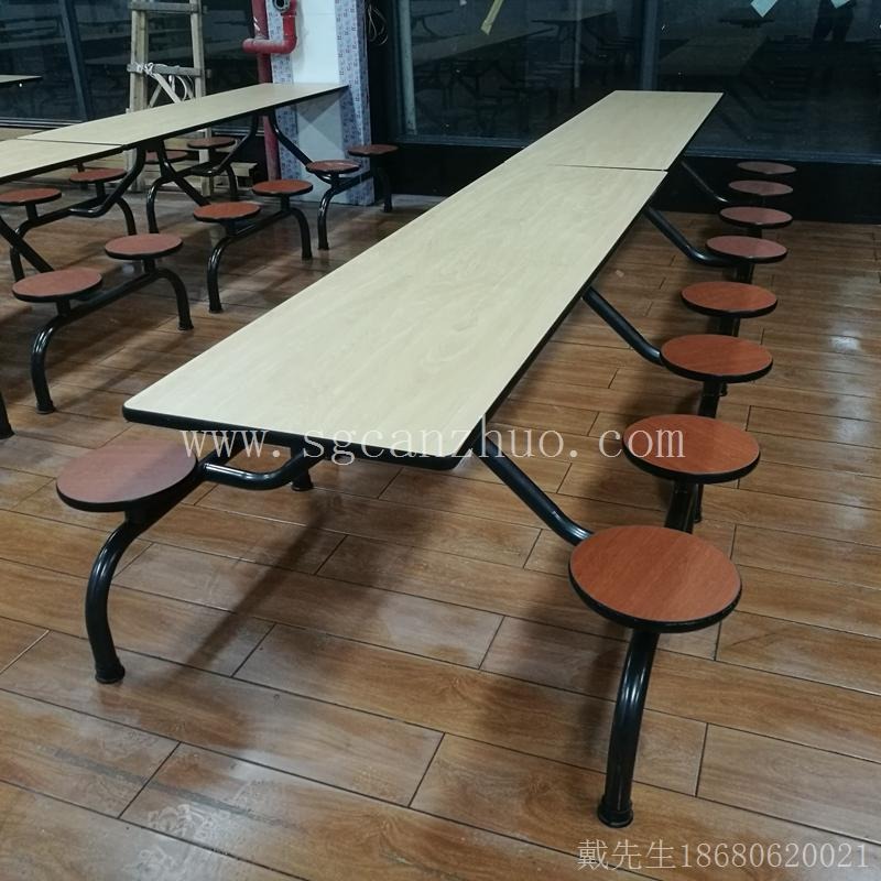 大学食堂餐桌椅，老师饭堂餐桌椅 尚邑家具ST-05