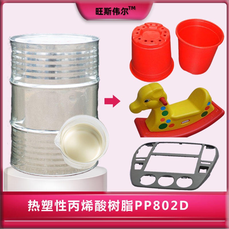 大岭山镇 PP处理剂树脂PP802D 主要应用在玩具 花盆 微混粘液 利仁品牌销售 提供解决方案
