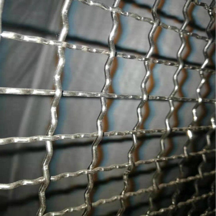 亚奇304不锈钢丝网 轧花网 防鸟焊接方孔网  钢结构厂房岩棉挂网图片