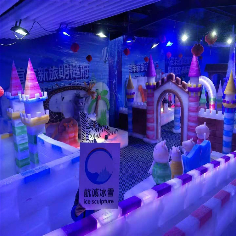 云浮市 大型冰雕展览公司 冰雪乐园制作各种规格 现货可定制 航诚