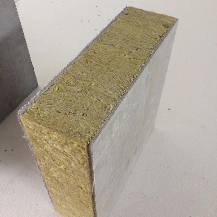 硅酸钙复合板 岩棉复合板价格 砂浆纸岩棉复合板 凯千亚 岩棉复合板厂家图片