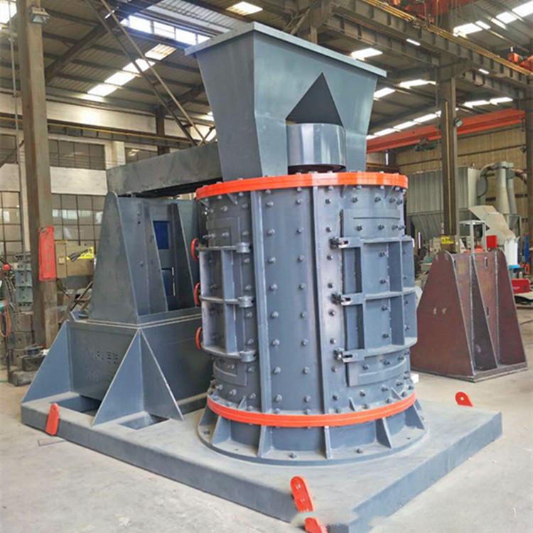 新型立轴锤式制砂机 打沙生产线 大型石料制砂机 博之鑫大型砂石生产线 干式制砂机