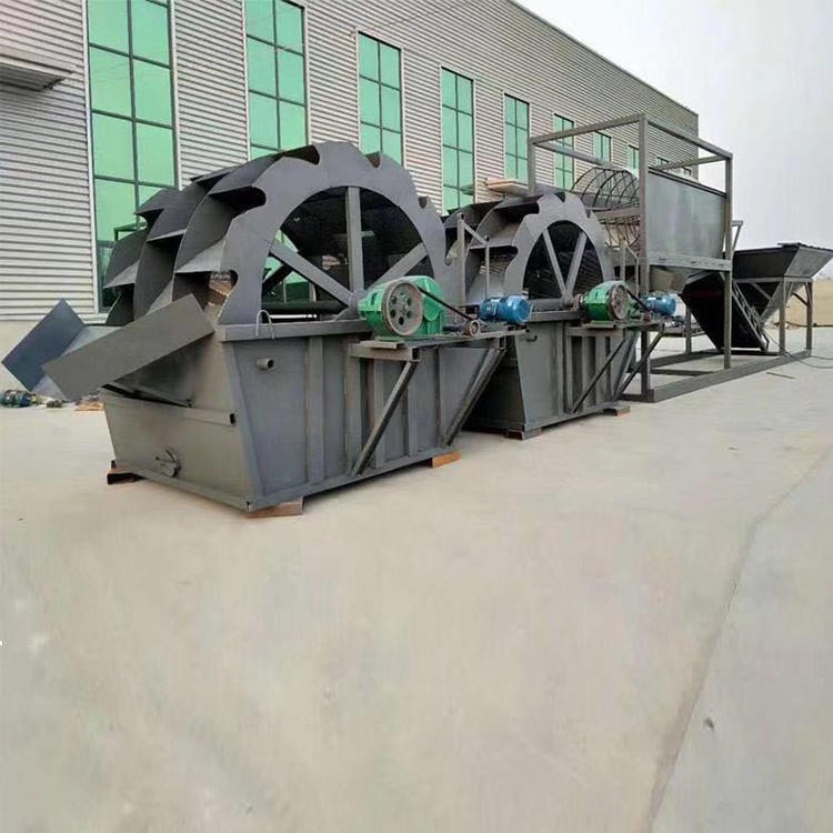 荣秉河沙厂专用单槽洗沙机，轮斗式洗沙机，四槽洗沙机生产线设备