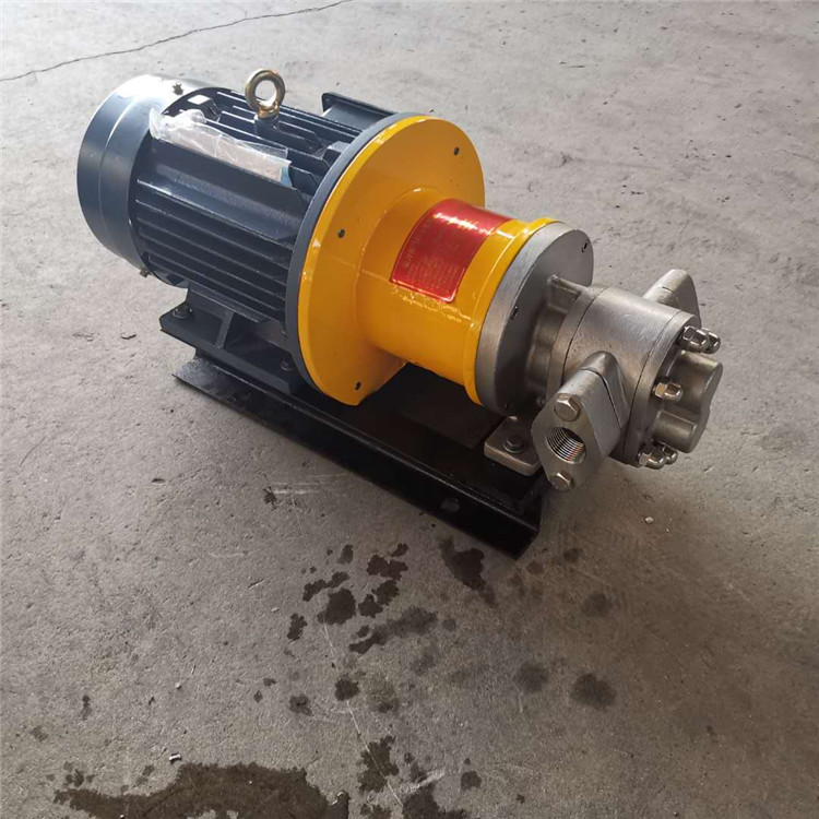华海泵业 齿轮油泵 不锈钢KCB-55磁力驱动齿轮油泵图片