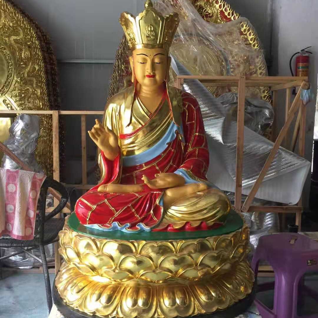 佛像 本厂专业生产精品铸铜地藏王菩萨 穿袈裟地藏王菩萨 家庭供奉地藏王佛像
