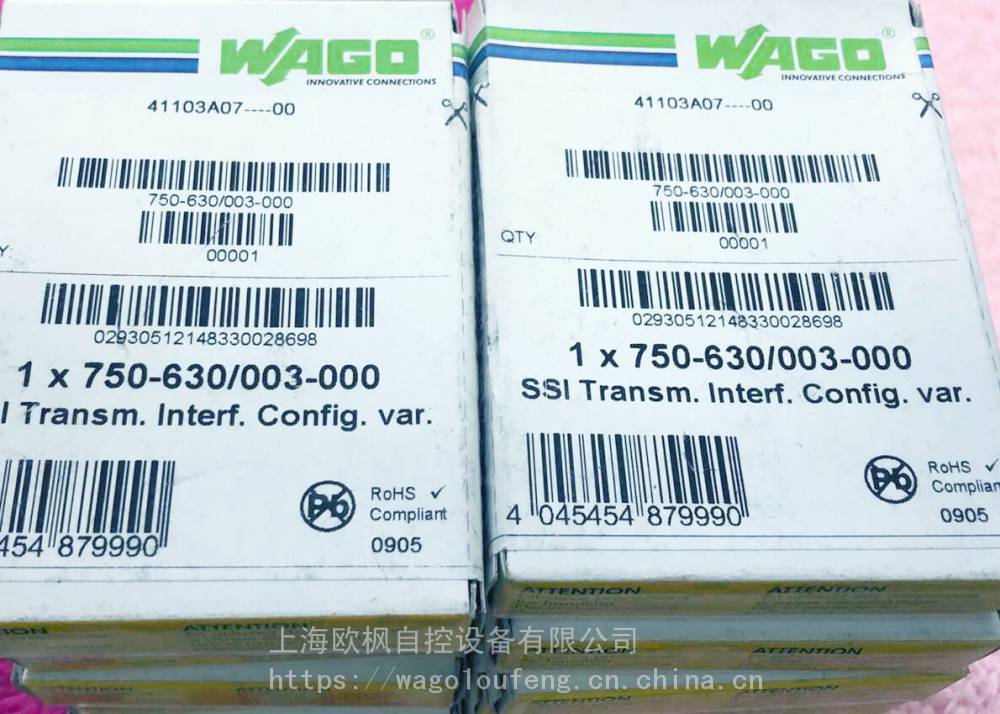 WAGO万可 750-491 总线适配器技术参数