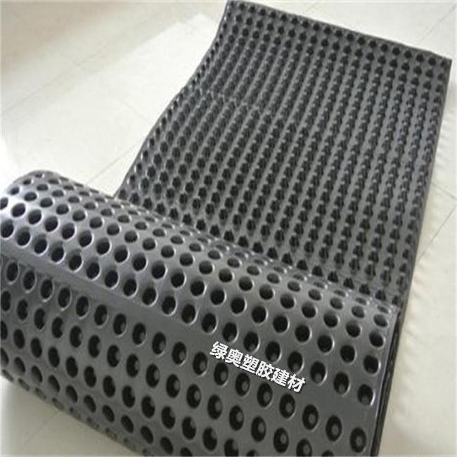 塑料防排水板卷材 蓄排水板 防根穿刺片材 HDPE疏水板