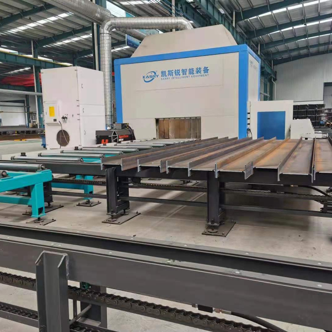 H型钢切割生产线 H型钢结构生产线 全自动钢结构生产线等离子