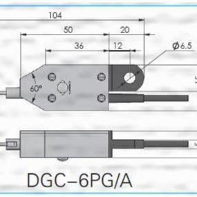 中原量仪  厂家经销  DGC-6PG/A  精密长度电感传感器  精密仪器配套  杠杆式  多年定型产品