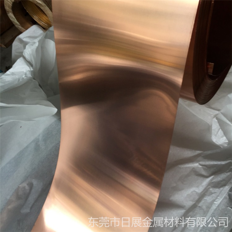 全软态拉伸磷青铜带 C5210磷铜带 磷铜卷料 弹性印刷磷铜带