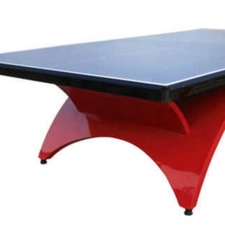 家用可折叠乒乓球台 SMC乒乓球台 家用折叠乒乓球台 户外乒乓球台案子图片
