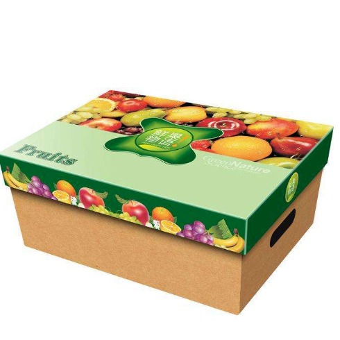 水果包装纸箱手提水果彩箱礼品盒快递包装箱子手提天地盖纸盒定制