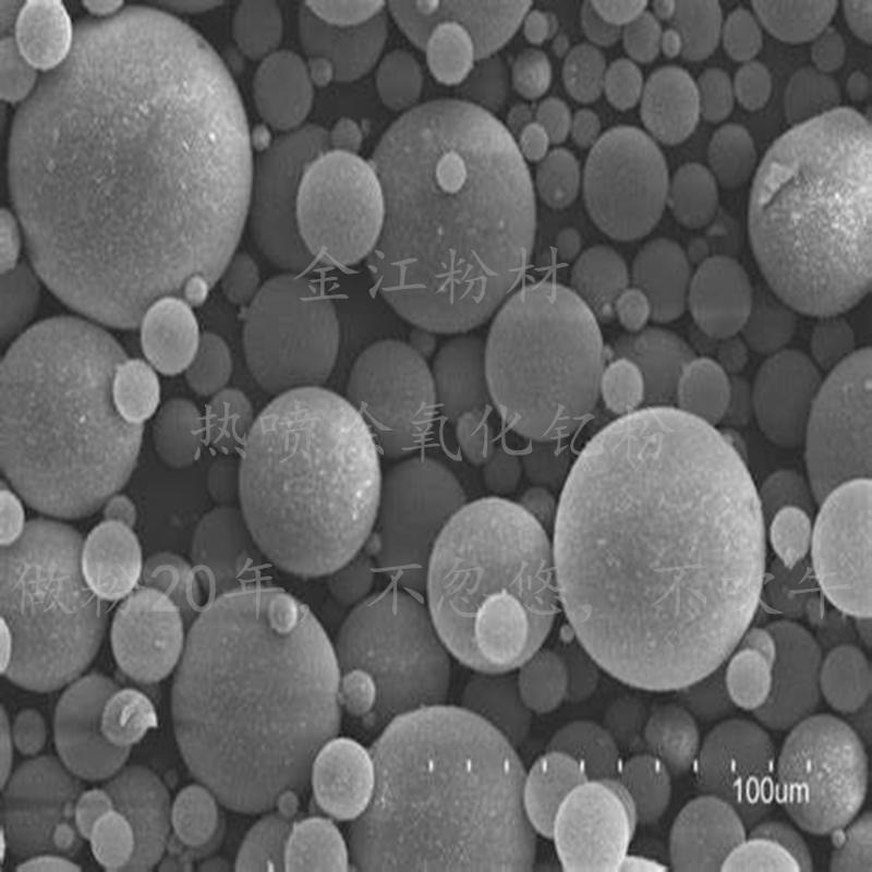 热喷涂粉末 氧化钇 Y2O3 99.99% 微米级 球形 大颗粒 涂层耐等离子蚀刻 金江粉材 JZGR-140F