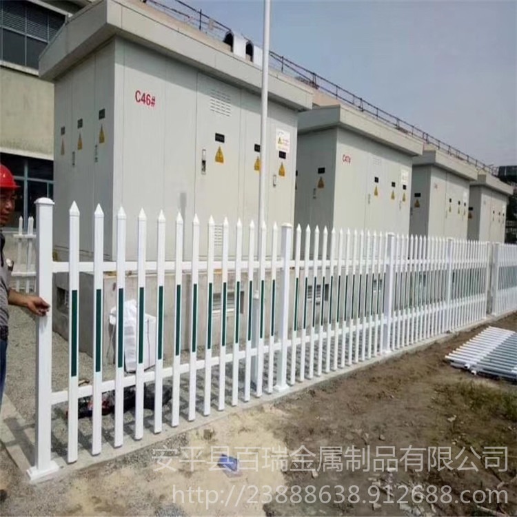 pvc护栏生产厂家 电力安全围栏 工厂塑钢围栏