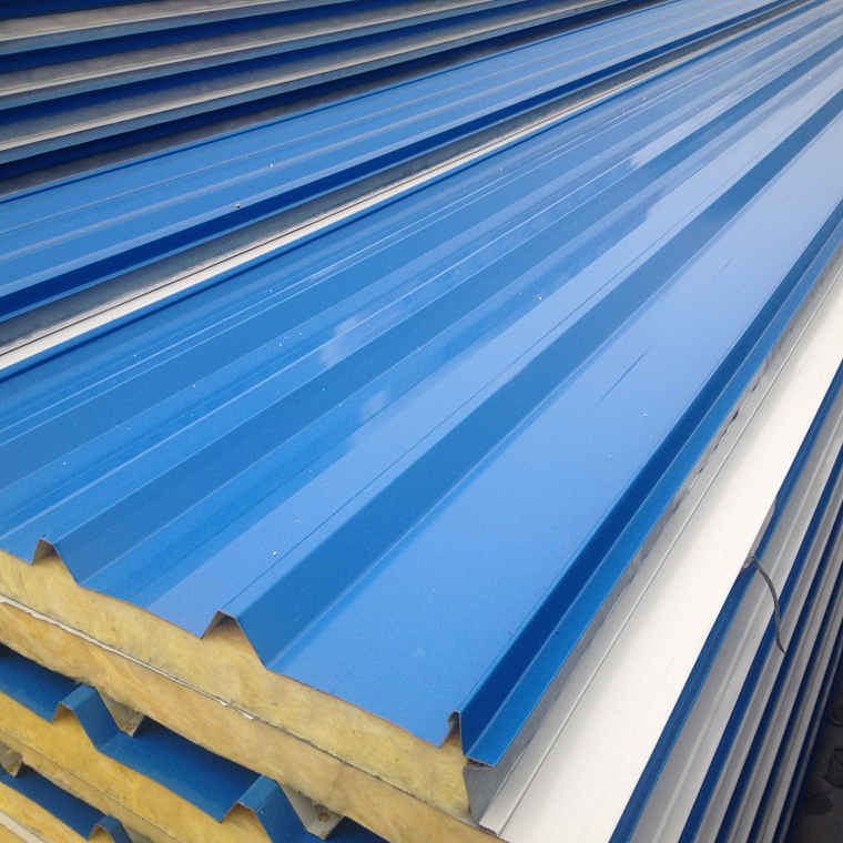 丹东彩钢板 蓝色压型彩钢板批发 奉达保温彩钢板厂家