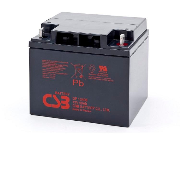 台湾希世比 CSB蓄电池GP12400 12V40AH UPS/EPS 专用免维护电池