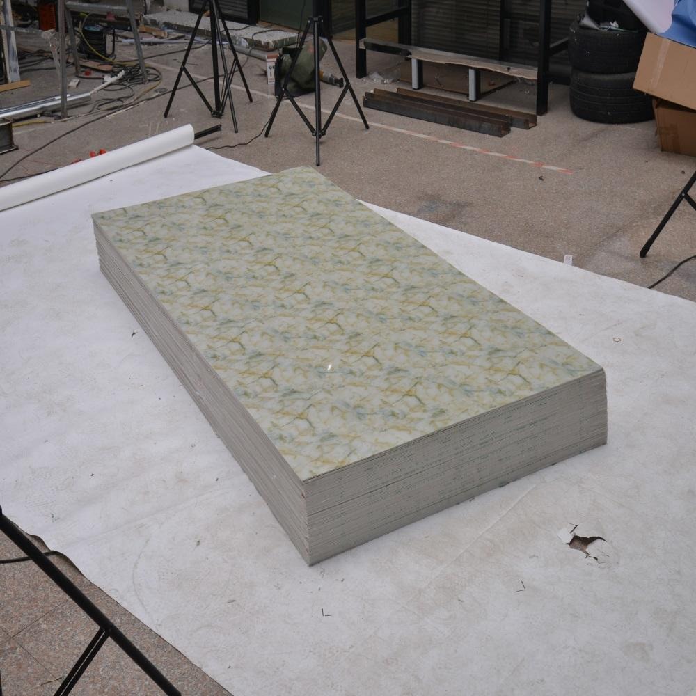 明代UV板厂家直供 仿大理石UV装饰板  UV石材板  高光耐磨