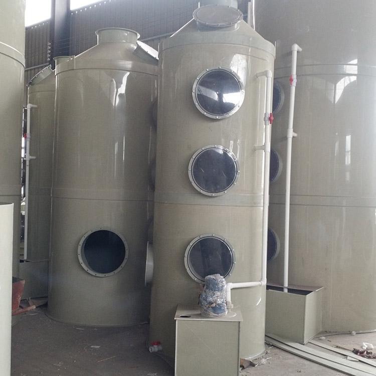 喷淋塔 注塑废气异味净化器 水喷淋塔处理器 酸雾废气处理设备 沧诺环保图片