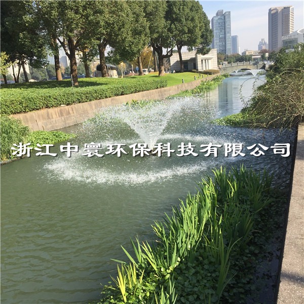 浙江中寰河道垃圾自动收集器  河道处理曝气设备-提升式曝气机机