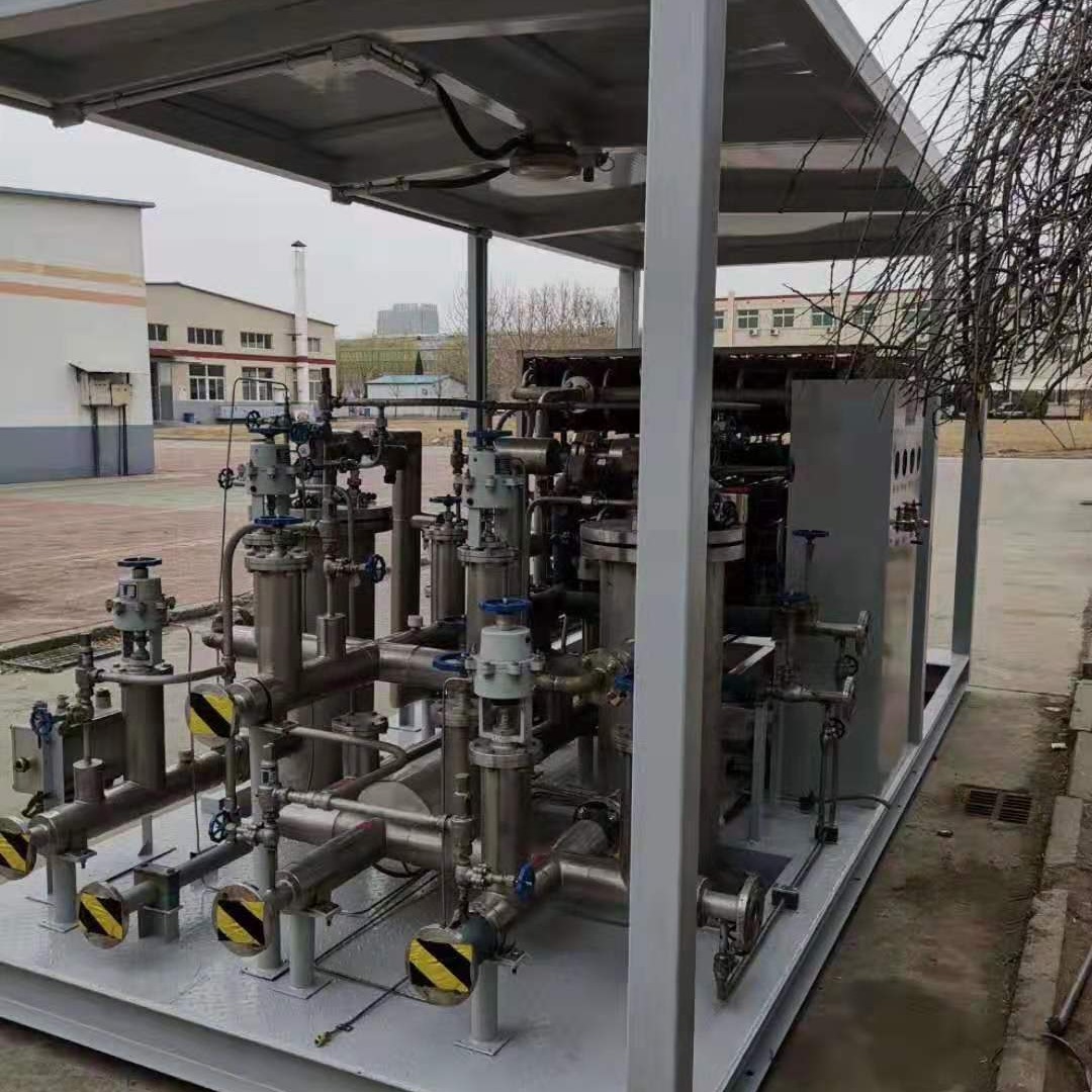 回收二手LNG加气站   加液站成套设备  LNG集装箱撬装设备      LNG低温储罐    二手lng槽车尾