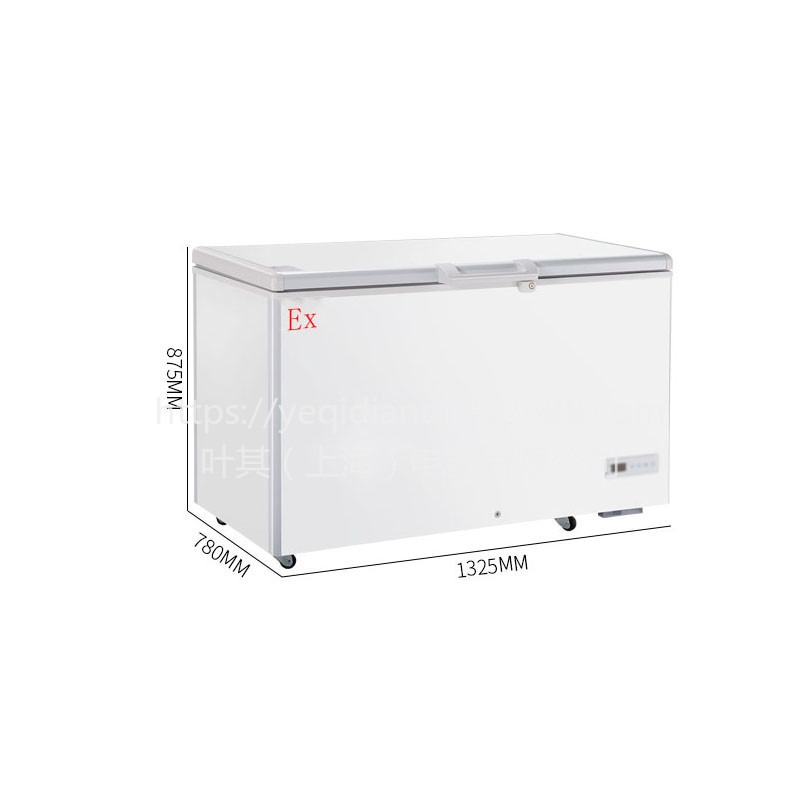 BL-DW360FW防爆冰箱超低温卧式顶开门冷冻零下40度防爆冰柜叶其电器