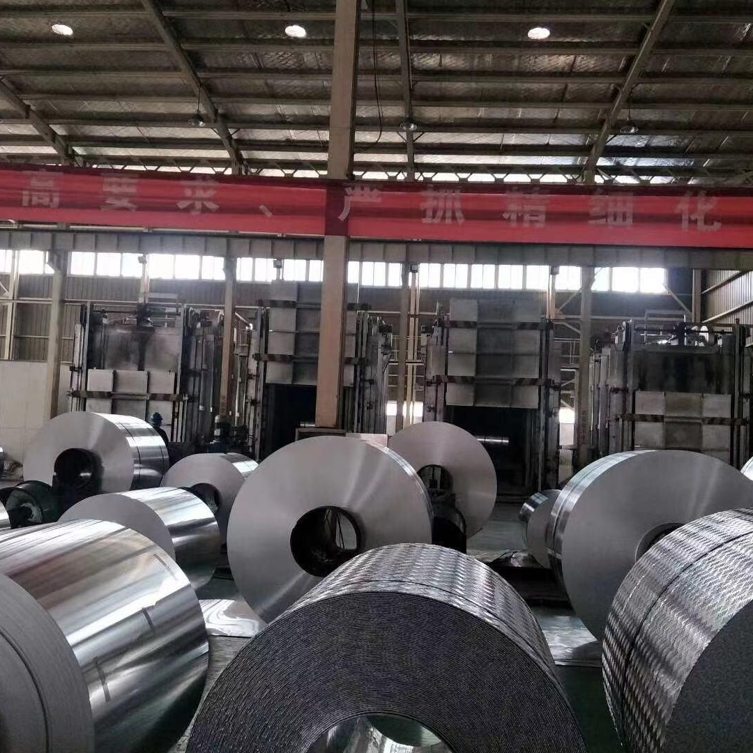 财晟铝业 现货供应 1060铝带  铝带分切 保温铝皮图片