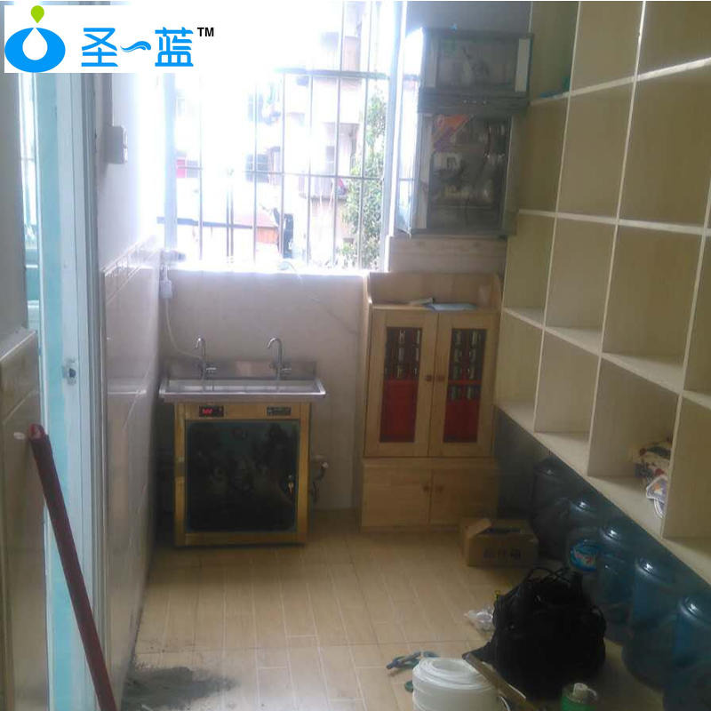 圣蓝幼儿园直饮水系统 深圳幼儿园专用直饮水机 80L双温幼儿园直饮水机生产厂家