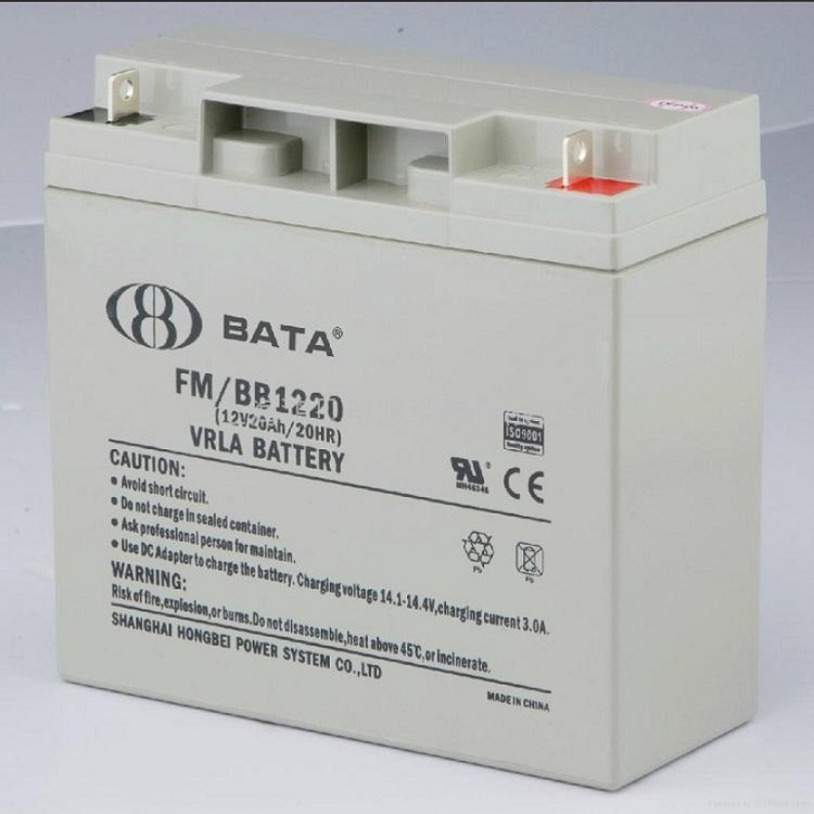 鸿贝蓄电池12V20AH BATA电源FM/BB1220 配电柜配套电池 代理批发 现货供应