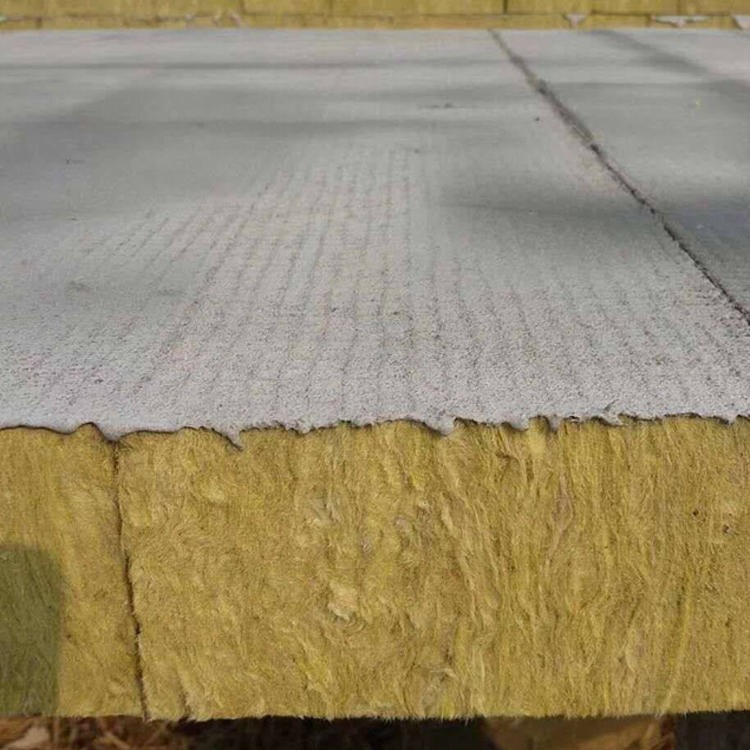 砂浆岩棉复合板 A级岩棉复合板 凯千亚 保温岩棉复合板