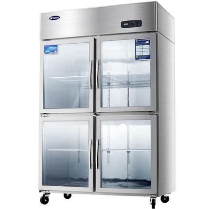 银都冷藏冰箱四门冰柜专商用直冷单温冰箱 节能环保   JBL0624  厂家直销