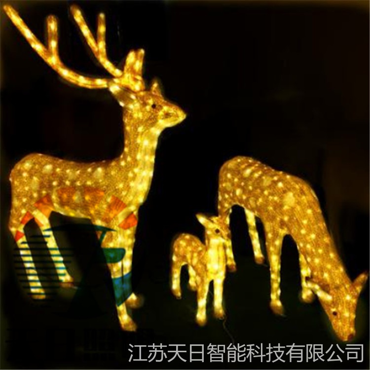 运动小区 广场动物造型灯 天日照明动物造型霓虹灯 大型美陈灯光装饰 特色景区景观动植物造型灯