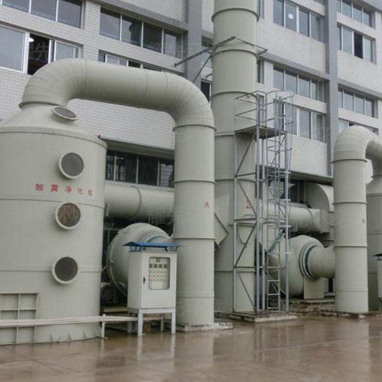 镇江废气处理设备厂 泰州废气处理的价钱 南通喷淋塔喷淋塔 耀先图片