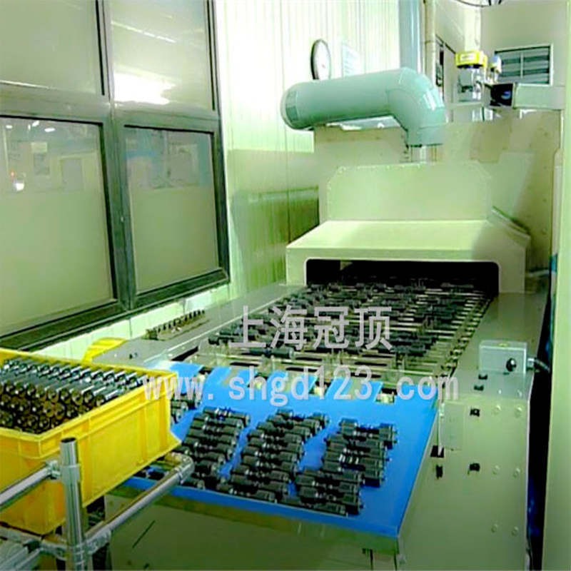 江苏扬州市达克罗涂覆件隧道式烘箱生产厂家 上海冠顶 非标定制