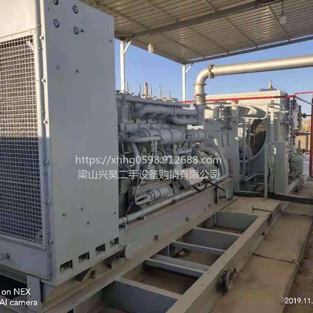 回收50000方天然气压缩机 二手燃气压缩机    天然气压缩机 进气压力0-0.7MPa  2000方天然气压缩机