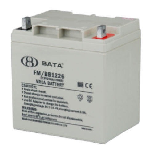 BATA鸿贝蓄电池 上海鸿贝FM/BB1226 12V26ah铅酸免维护蓄电池图片