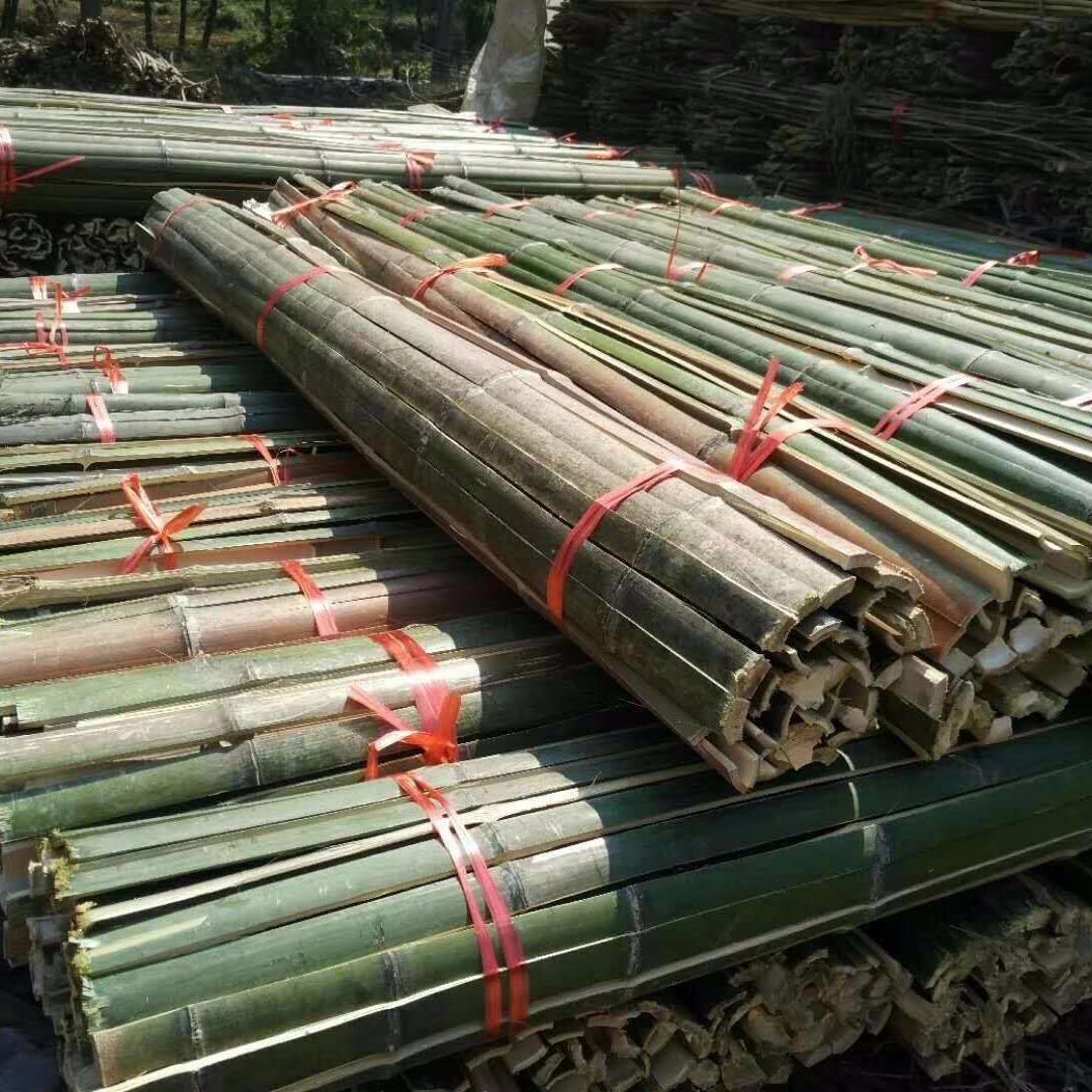 湖南产地厂家直供加工各种规格1-3米竹片 各种尺寸大小竹竿批发