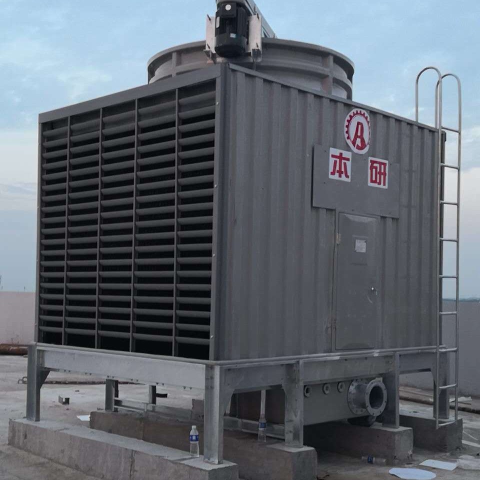 江苏冷却塔 玻璃钢方形冷却水塔   本研BY-H-125T 中央空调降温专用冰水塔