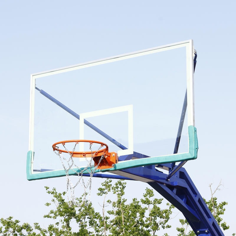 篮鲸定制圆管篮球架 南京标准篮球架 儿童篮球架 亲子运动户外篮球架